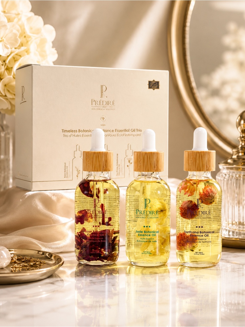 Prédiré Timeless Botanical Renewal & Balance Essential Oil Trio